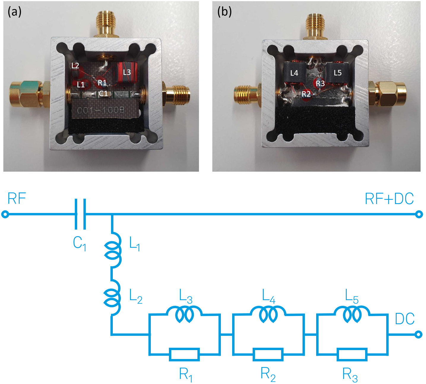 Impedance Characterization of a Wideband Bias Tee