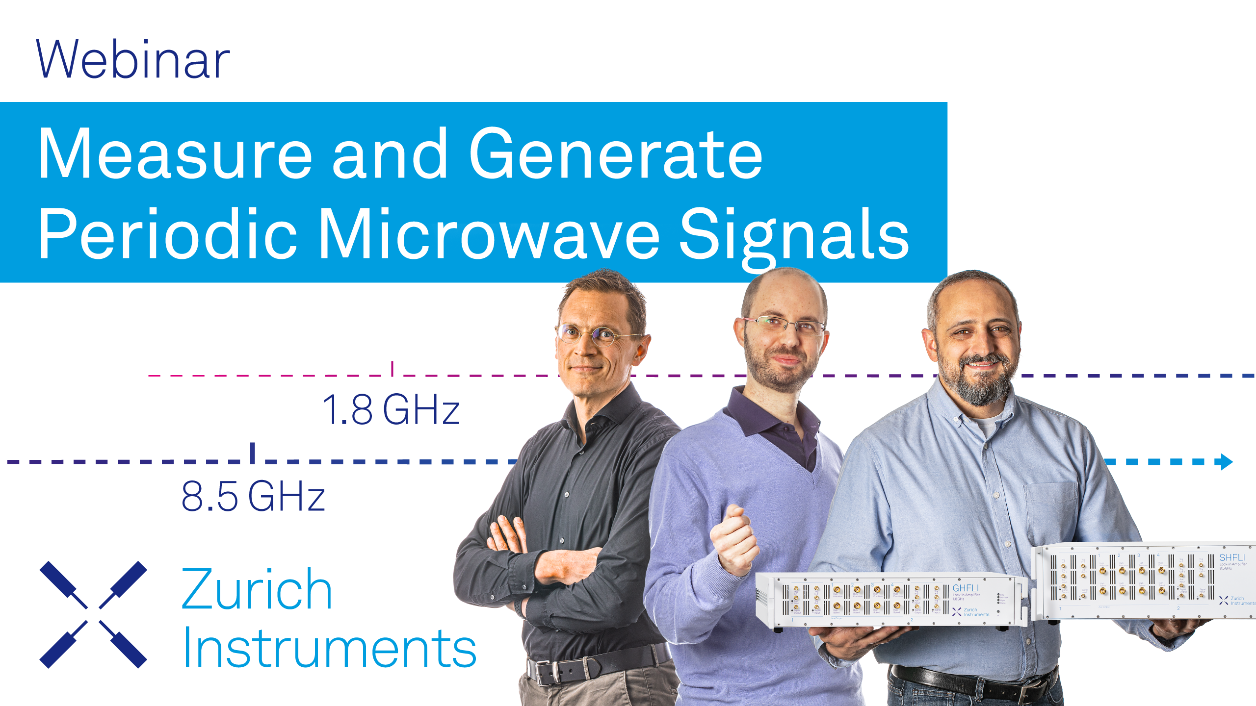 Measure and Generate Periodic Microwave Signals: The GHFLI and SHFLI Launch Event 