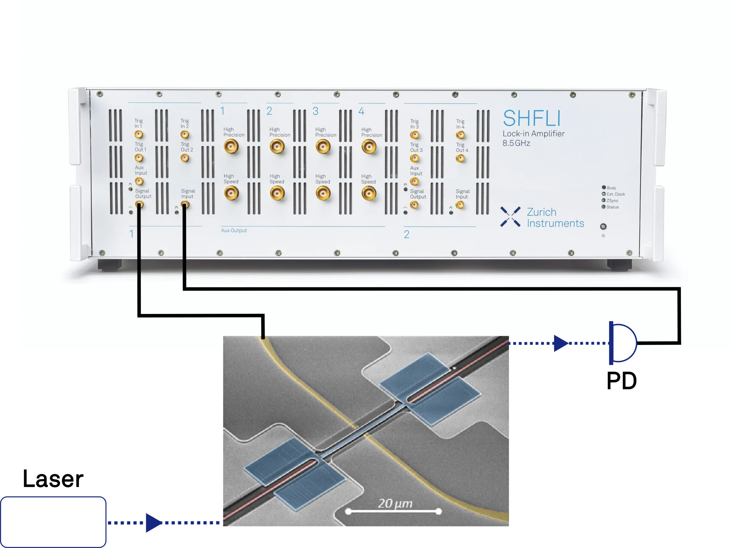 Injection locking on a NOEMS platform