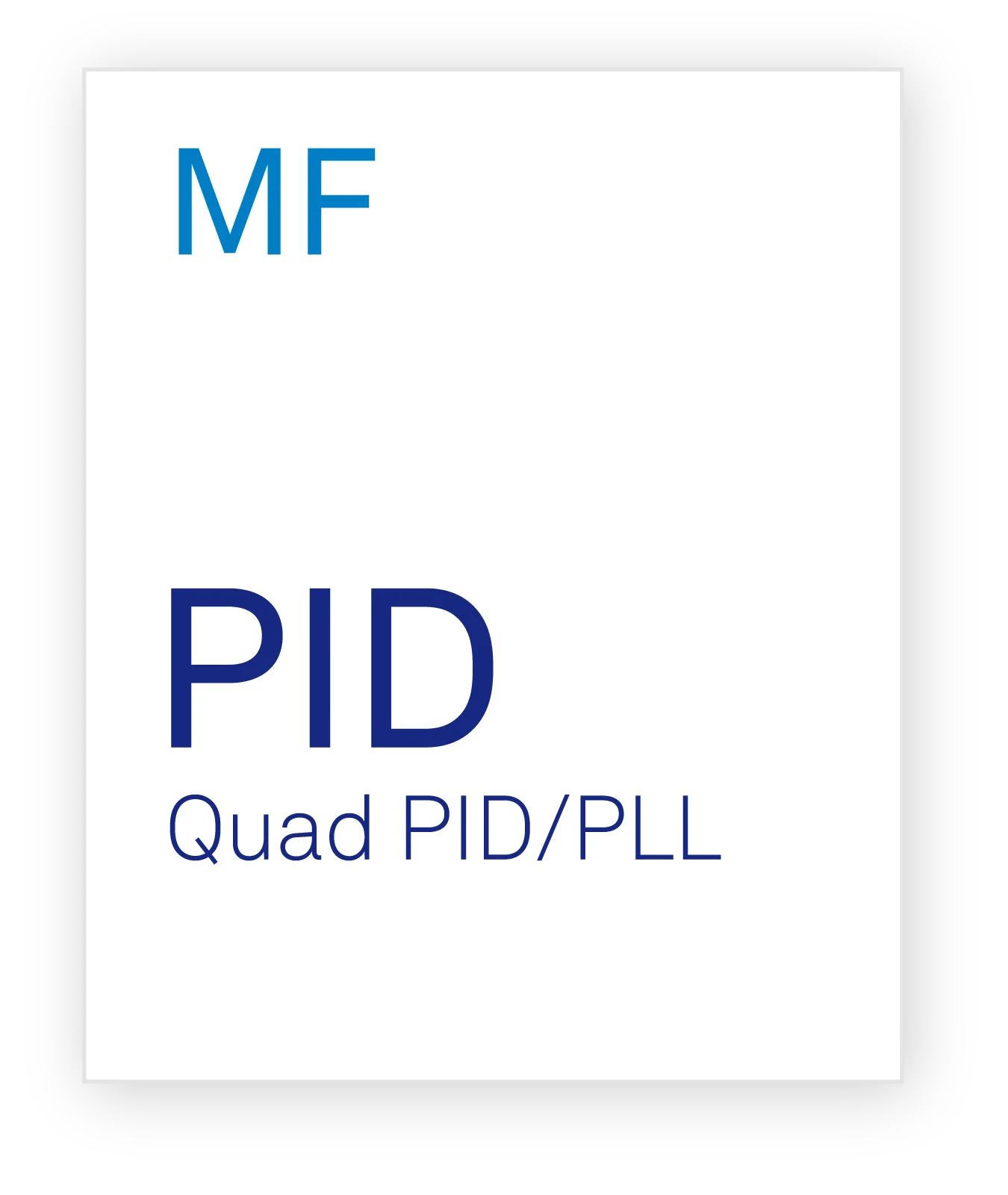 Zurich Instruments MF PID Quad PID/PLL