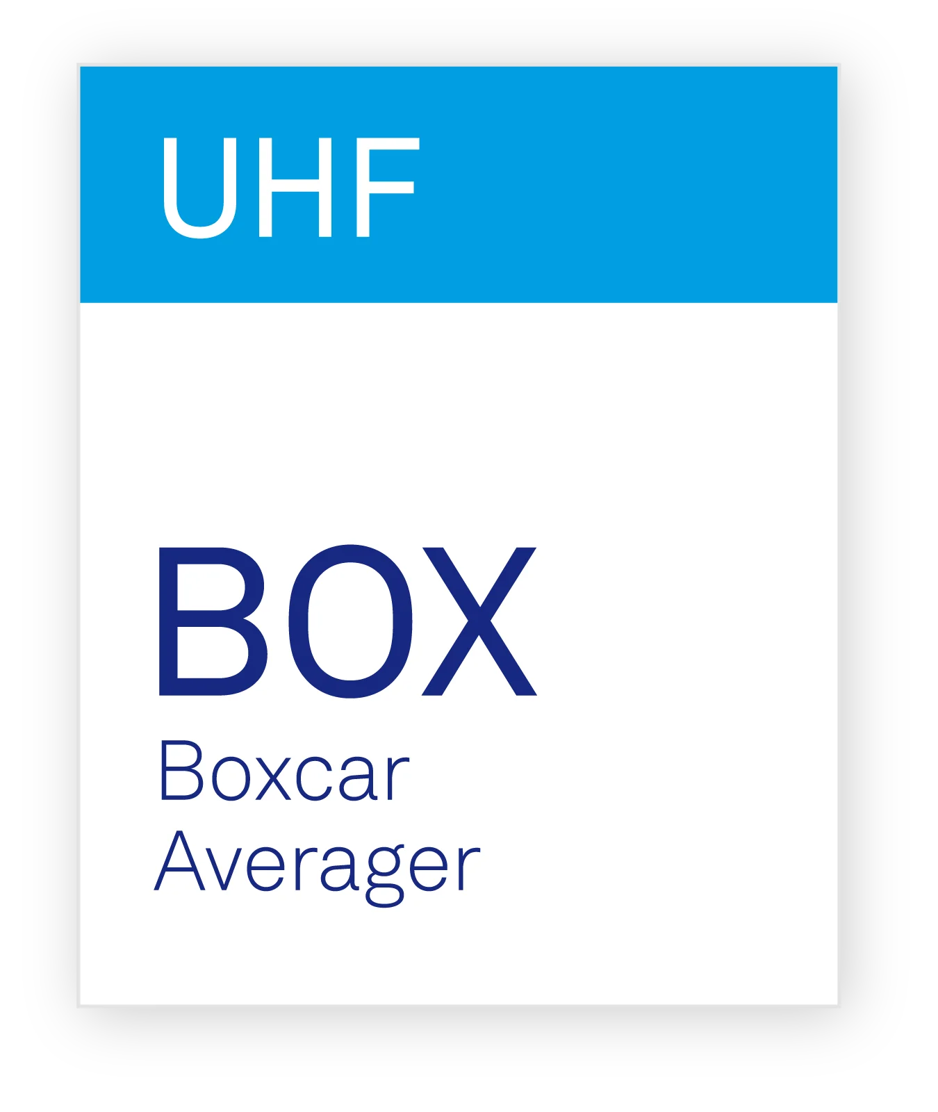 Zurich Instruments UHF-BOX Boxcar Averager