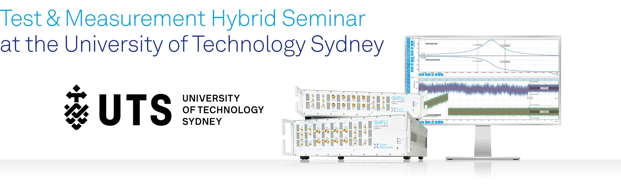 Join Our Hybrid Seminar on Lock-In Amplifiers at UTS