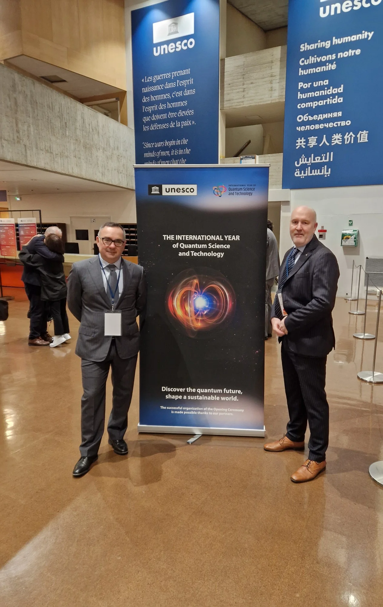 Zurich Instruments & Rohde and Schwarz at IYQ Opening Ceremony