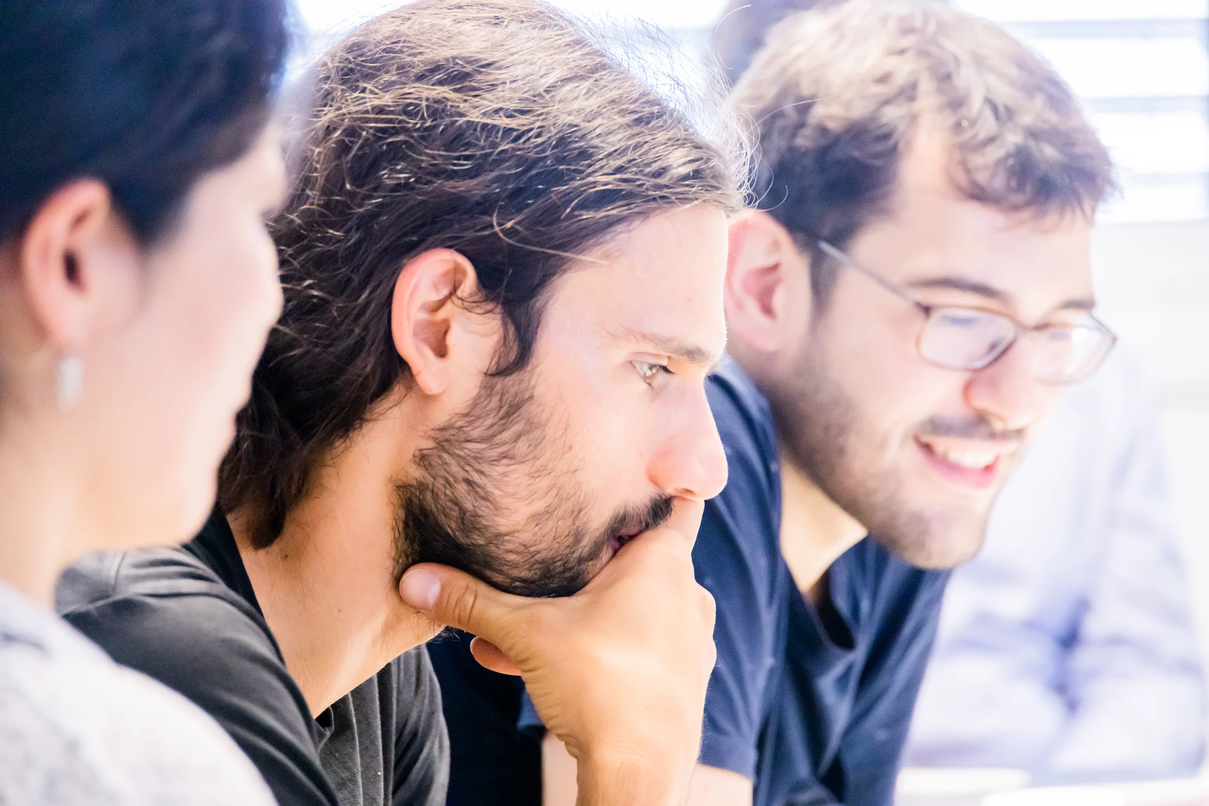 Employees at the conference