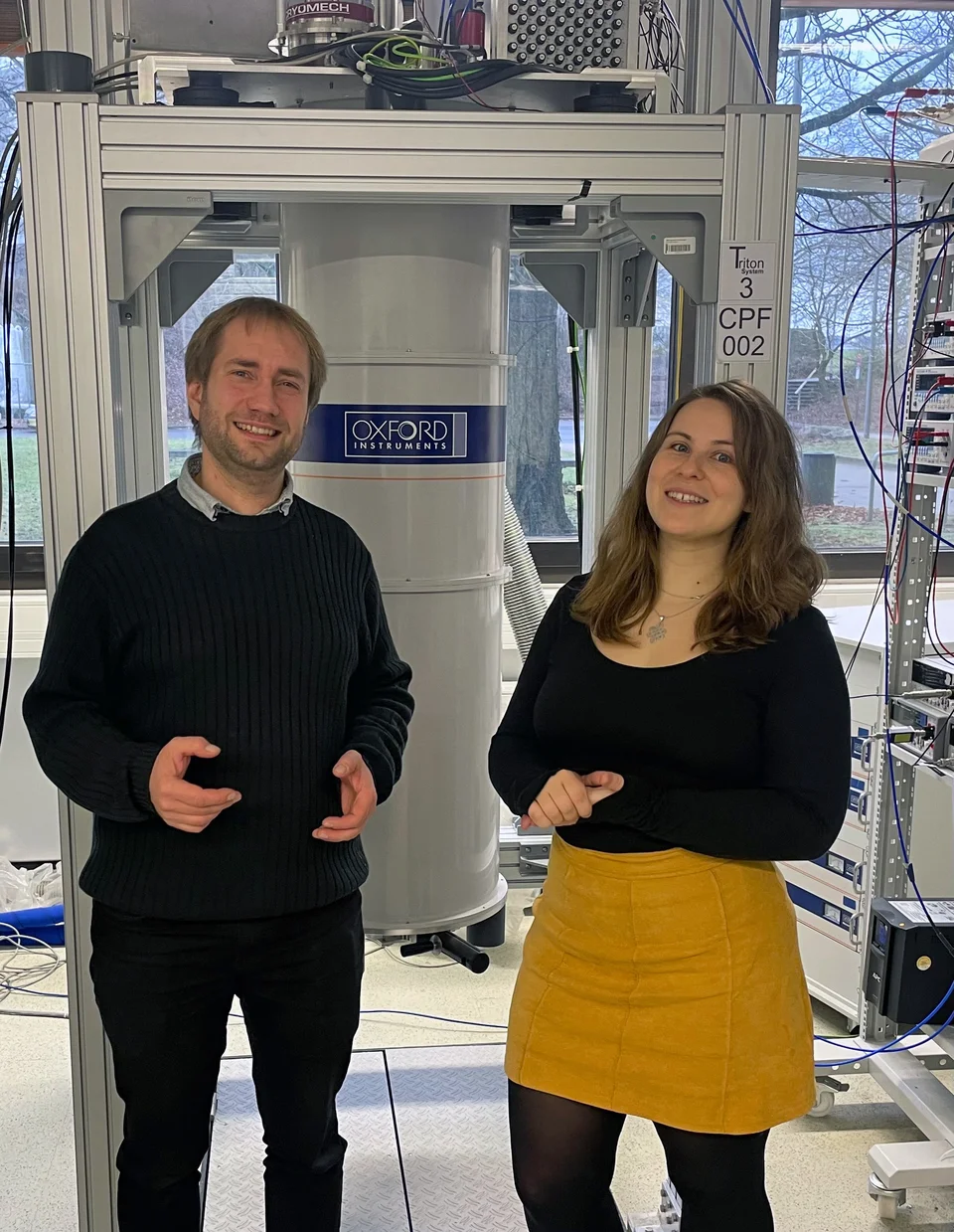 Christian Volk and Katrin Hecker